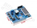 Arduino oefen- en experimenteer-shield met display